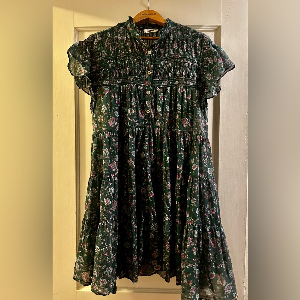 Isabel Marant (Etoile) cotton mini dress with floral print